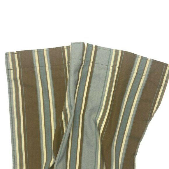 4 Custom Made Colonial Mills Curtains Panels Blue - Picture 2 of 5